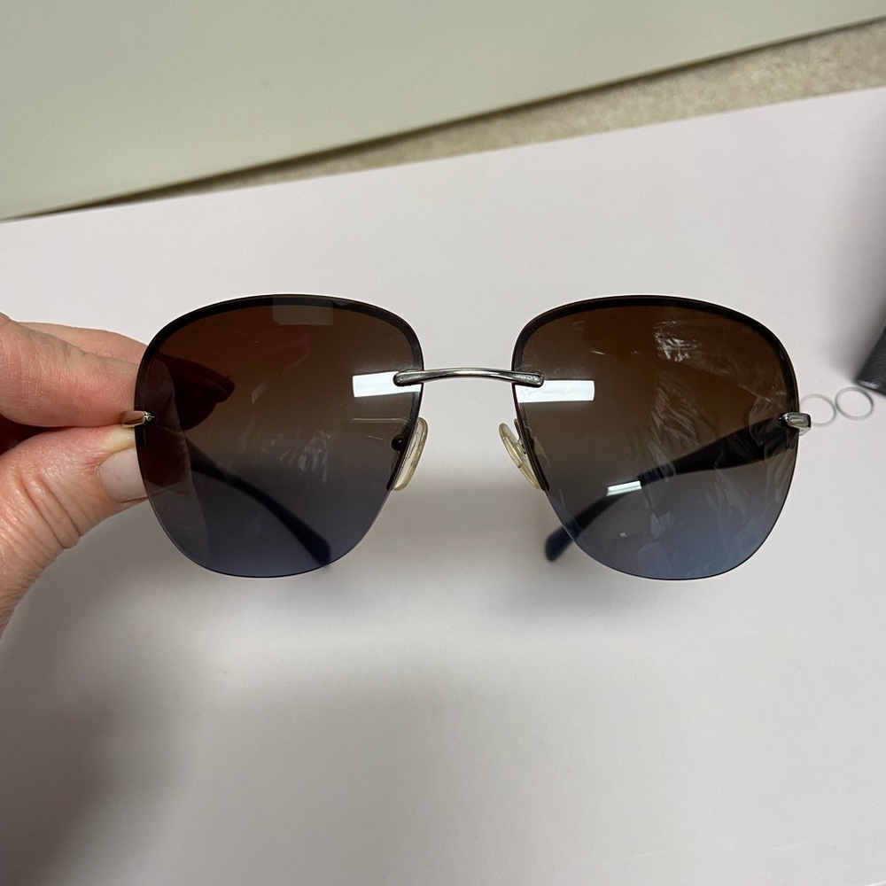 Prada sunglasses. Brown blue. 60 x 17 - Picture 7 of 7